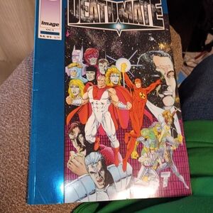 Valia Ninjak Comic with Black and Purple Art